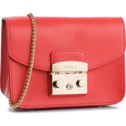 Torebka FURLA - Metropolis 1007248 B BGZ7 ARE Kiss f. Czerwone torebki klasyczne damskie Furla, bez wzorów, ze skóry, wizytowe, bez dodatków. Za 1125,00 zł.