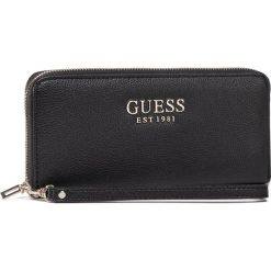Duży Portfel Damski GUESS - G Chain (VG) Slg SWVG77 39460 BLACK. Czarne portfele damskie Guess, z aplikacjami, ze skóry ekologicznej. Za 279,00 zł.
