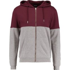 Bluzy męskie: YOURTURN Bluza rozpinana bordeaux/grey