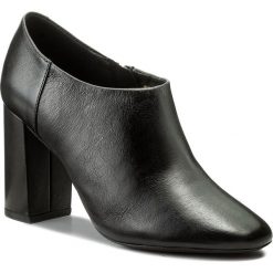 Półbuty GEOX - D Audalies H. B D743XB 00085 C9999 Black. Czarne półbuty damskie skórzane marki Geox, na obcasie. W wyprzedaży za 279,00 zł.