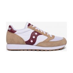 Saucony Jazz Original Vintage Tenisówki Biały Beżowy. Brązowe trampki męskie Saucony, bez wzorów, ze skóry, vintage, bez zapięcia. Za 426,95 zł.