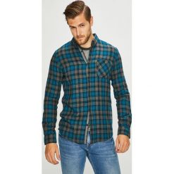 Tom Tailor Denim - Koszula. Szare koszule męskie marki TOM TAILOR DENIM, xl, w kratkę, z bawełny, casualowe, button down, z długim rękawem. W wyprzedaży za 139,90 zł.