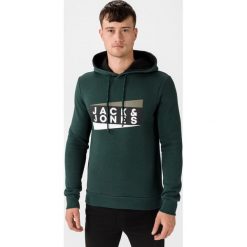Jack & Jones Anton Sweatshirt Zielony. Zielone bluzy męskie Jack & Jones, xl, z nadrukiem, z bawełny, bez kołnierzyka, bez rękawów, bez kaptura. Za 178,95 zł.