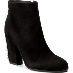 Buty zimowe damskie: Botki LORIBLU – 8I I19198 IA Camoscio Nero