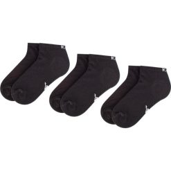 Zestaw 3 par niskich skarpet unisex KAPPA - Sonor 704275 Czarny. Czarne skarpetki damskie Kappa, bez wzorów, z elastanu. Za 19,95 zł.
