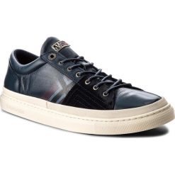 Sneakersy NAPAPIJRI - King 16831625 Blue Marine N65. Niebieskie półbuty męskie Napapijri, na co dzień, bez wzorów, ze skóry ekologicznej, marine, bez zapięcia. W wyprzedaży za 299,00 zł.