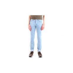 Jeansy slim fit Tela Genova AUG021SSW0001419. Niebieskie jeansy męskie Tela Genova, m, bez wzorów. Za 358,90 zł.