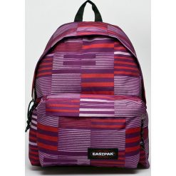 Eastpak - Plecak. Fioletowe plecaki damskie Eastpak, z nadrukiem, z poliesteru. W wyprzedaży za 79,90 zł.