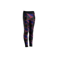 Legginsy tenis 500 dla dziewczynek. Różowe legginsy dziewczęce ARTENGO, bez wzorów, z elastanu. Za 49,99 zł.