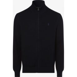 Polo Ralph Lauren - Kardigan męski, niebieski. Niebieskie kardigany męskie xl, z haftami, eleganckie. Za 839,95 zł.