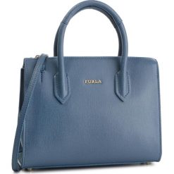 Torebka FURLA - Pin 1008767 B BMN1 B30 Color Piombo f. Niebieskie torebki klasyczne damskie Furla, bez wzorów, ze skóry, klasyczne, bez dodatków. W wyprzedaży za 649,00 zł.