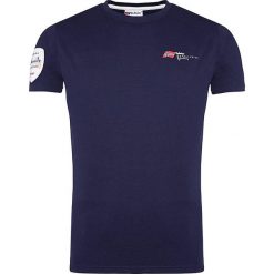 T-shirty męskie: Koszulka „Lillebror” w kolorze granatowym