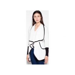 Swetry klasyczne damskie: Sweter VT036 Ecru