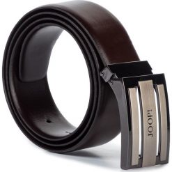 Pasek Męski JOOP! - 7263 D'Brown 205. Pomarańczowe paski męskie JOOP!, w paski, ze skóry. W wyprzedaży za 219,00 zł.