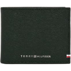 Tommy Hilfiger - Portfel skórzany + brelok. Czarne portfele męskie marki TOMMY HILFIGER. Za 299,90 zł.