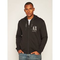 Bluza Armani Exchange 8NZMPP ZJ1ZZ 1200. Czarne bluzy męskie Armani Exchange, s, bez wzorów, bez kołnierzyka, bez rękawów, bez kaptura. Za 529,00 zł.