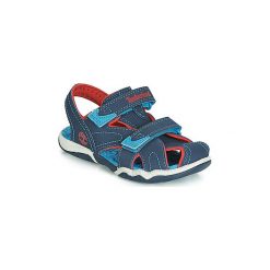 Sandały Dziecko Timberland ADVENTURE SEEKER CT SANDL. Niebieskie sandały chłopięce Timberland, bez zapięcia. Za 174,30 zł.