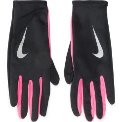 Rękawiczki damskie NIKE NRGE8049. Czarne rękawiczki damskie Nike, bez wzorów. W wyprzedaży za 99,00 zł.