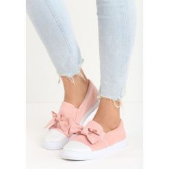 Różowe Slip On Fixation. Czerwone trampki damskie slip on Born2be, z materiału. Za 49,99 zł.