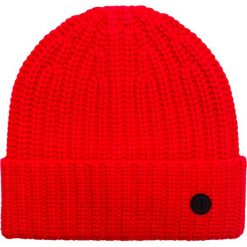 Czapka BOGNER CANDELA. Czerwone czapki damskie Bogner, z aplikacjami, z kaszmiru. Za 880,00 zł.