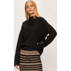 Silvian Heach - Sweter. Czarne swetry damskie Silvian Heach, s, bez wzorów, z poliesteru, klasyczne, bez rękawów, bez kaptura. Za 379,90 zł.