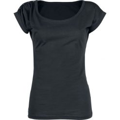RED by EMP Button Sleeve Koszulka damska czarny. Czarne t-shirty damskie marki RED by EMP, bez wzorów, bez kołnierzyka, bez rękawów, bez kaptura. Za 42,90 zł.