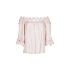 Bluzki Cream CERBERA. Różowe bluzki damskie marki Cream, bez wzorów, bez kołnierzyka, bez rękawów. Za 175,20 zł.