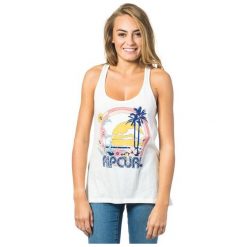 Rip Curl Koszulka Bez Rękawów Damska Sun And Surf S Kremowy. Białe bluzki damskie Rip Curl, s, bez wzorów, bez kołnierzyka, bez rękawów. W wyprzedaży za 67,00 zł.