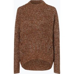 Opus - Sweter damski – Panelopy, beżowy. Brązowe swetry klasyczne damskie Opus, z dzianiny, z golfem. Za 329,95 zł.