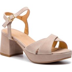 Sandały IGI&CO - 1184855 Taupe. Brązowe klapki damskie marki IGI&CO, bez wzorów, ze skóry, bez obcasa, na obcasie. W wyprzedaży za 279,00 zł.
