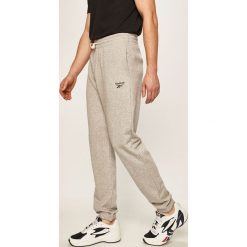 Reebok - Spodnie. Szare spodnie męskie Reebok, s, z bawełny, sportowe. Za 159,90 zł.