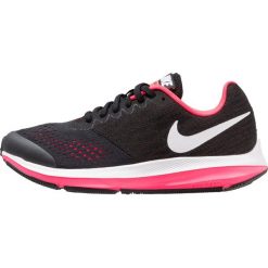 Nike Performance ZOOM WINFLO 4 Obuwie do biegania treningowe black/white/racer pink. Czarne buty sportowe męskie Nike Performance, z tworzywa sztucznego, do biegania. W wyprzedaży za 251,10 zł.