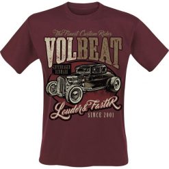 T-shirty męskie: Volbeat Louder And Faster T-Shirt czerwony