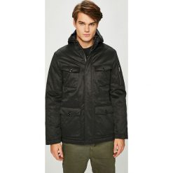 Tom Tailor Denim - Kurtka. Czarne kurtki męskie marki TOM TAILOR DENIM, m, z bawełny, z kapturem. W wyprzedaży za 299,90 zł.