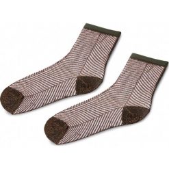 Skarpety Wysokie Damskie TWINSET - Calza OA8T3C Ocra Scuro 03023. Żółte skarpetki damskie marki Twinset, bez wzorów, z elastanu. Za 189,00 zł.