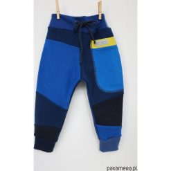 Spodnie chłopięce: PATCH PANTS spodnie 104 – 152 cm granatowe