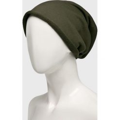Answear - Czapka Nomad. Szare czapki damskie ANSWEAR, na zimę, z bawełny. W wyprzedaży za 29,90 zł.