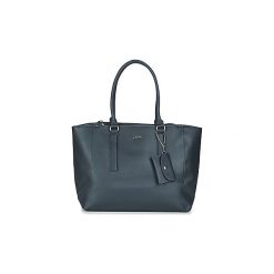 Torby shopper David Jones 6104-4-D-BLUE. Niebieskie torby damskie na zakupy David Jones, bez wzorów, bez dodatków. Za 199,00 zł.