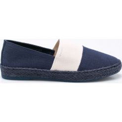 Gant - Espadryle Krista. Niebieskie espadryle damskie marki GANT, z gumy, na płaskiej podeszwie. W wyprzedaży za 179,90 zł.