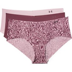 Under Armour 3-pack Spodenki Różowy. Różowe figi damskie m, z elastanu. Za 119,95 zł.