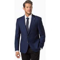 Digel - Marynarka męska – Edison, niebieski. Niebieskie marynarki męskie slim fit Digel, z wełny. Za 899,95 zł.
