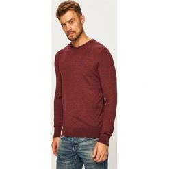 Scotch & Soda - Sweter. Brązowe swetry męskie Scotch & Soda, s, bez wzorów, z wiskozy, z okrągłym kołnierzem, bez kaptura. W wyprzedaży za 179,90 zł.