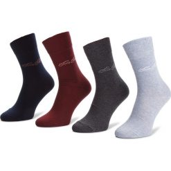 Zestaw 4 par wysokich skarpet męskich TOM TAILOR - 97100 Port 746. Szare skarpetki męskie marki Tom Tailor, bez wzorów, z elastanu. Za 69,00 zł.