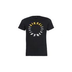 T-shirty z krótkim rękawem Diesel T DIEGO Y2. Czarne t-shirty męskie Diesel, s, bez wzorów, bez kołnierzyka, krótkie. Za 119,20 zł.