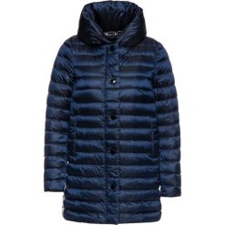 Kurtka puchowa Geox Jaysen W9425E T2566 F4475. Niebieskie kurtki damskie Geox, bez wzorów, z puchu, bez kaptura. W wyprzedaży za 449,00 zł.