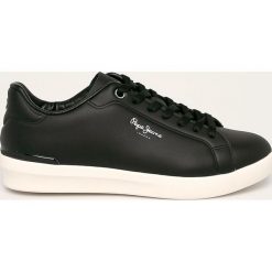 Pepe Jeans - Buty Roland Engineered. Czarne buty sportowe męskie Pepe Jeans, z jeansu, na sznurówki. W wyprzedaży za 269,90 zł.
