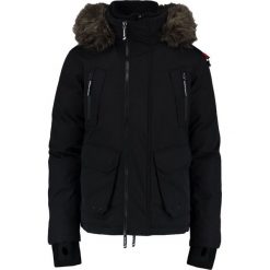 Superdry PREMIUM ULTIMATE Kurtka puchowa black. Czarne kurtki męskie Superdry, s, bez wzorów, z bawełny. W wyprzedaży za 855,20 zł.