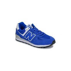 Buty Dziecko New Balance GC574. Niebieskie trampki dziewczęce New Balance, bez wzorów, bez zapięcia. Za 216,30 zł.