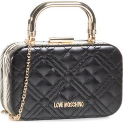 Torebka LOVE MOSCHINO - JC4304PP0BKA0000 Nero. Czarne torebki klasyczne damskie Love Moschino, bez wzorów, ze skóry ekologicznej, klasyczne, bez dodatków. Za 729,00 zł.