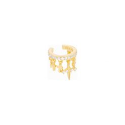 Kolczyk Elfin Gold. Żółte kolczyki damskie Alicja&maria jewellery, pozłacane. Za 139,00 zł.